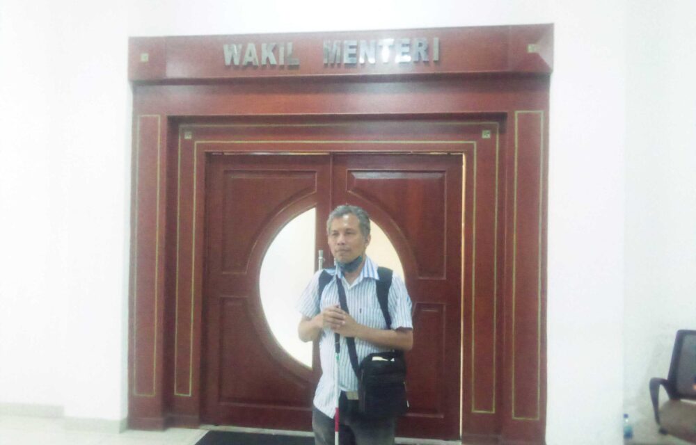 Secerca Harapan Tunanetra Pencari Keadilan Di Kementerian Atr-Bpn