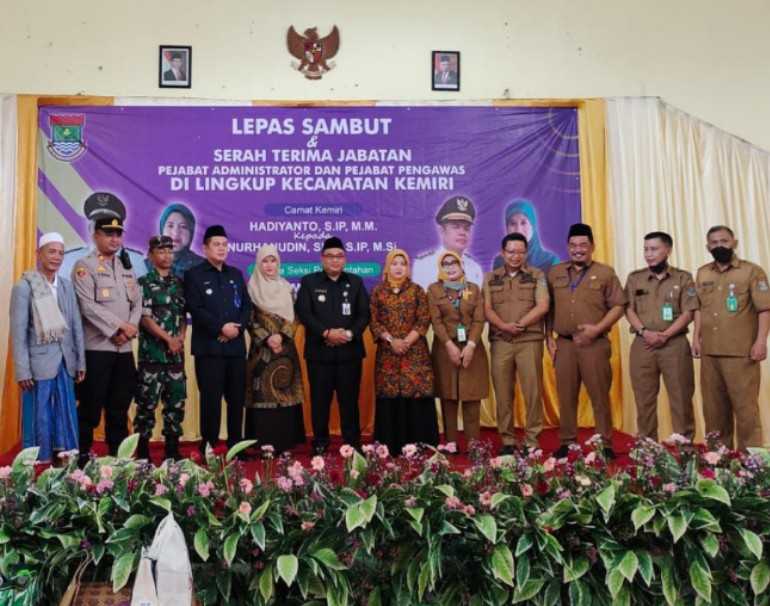 Kapolsek Mauk Akp. Yono Taryono Hadiri Sertijab Camat Kemiri