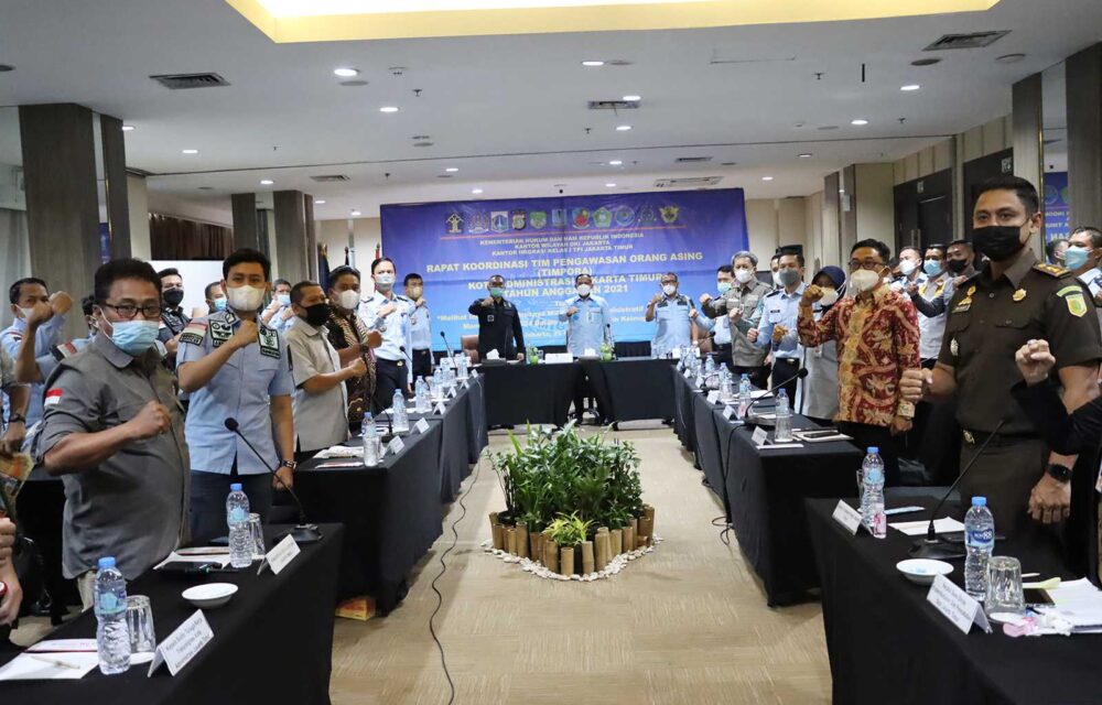 Tingkatkan Pengawasan Orang Asing, Kanwil Kemenkumham Dki Buka Rakor Di Jaktim