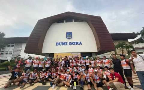 90 Peserta di Gelaran Tour NTB Gemilang Berhasil Tuntaskan Rute 450 KM Dari Bima ke Lombok
