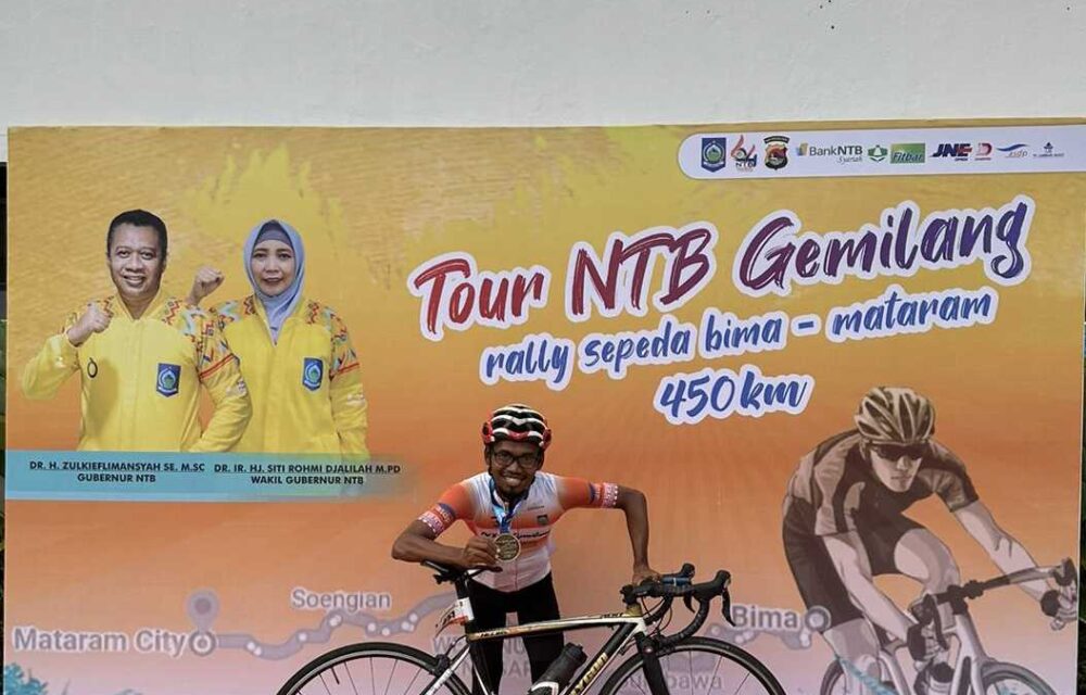 Pembalap Sepeda Asal Lombok Utara Butuh Dukungan Pemerintah