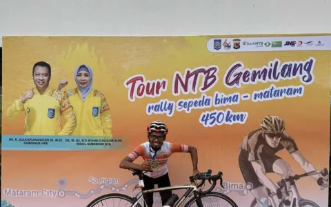 Pembalap Sepeda Asal Lombok Utara Butuh Dukungan Pemerintah