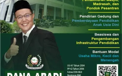 Ayep Zaki Menata Kebaikan Aktif Tumbuhkan Ekosistem Wakaf di Tanah Air