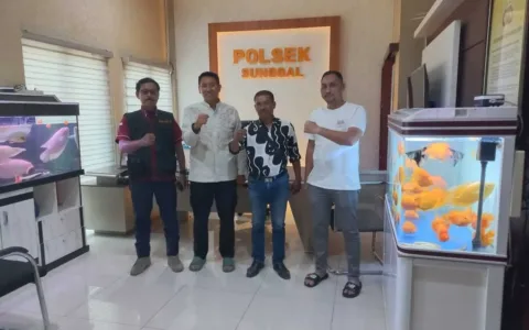 Terima Kunjungan DPD MOI Medan, Kapolsek Sunggal Menegaskan Minggu Depan Berkas P21