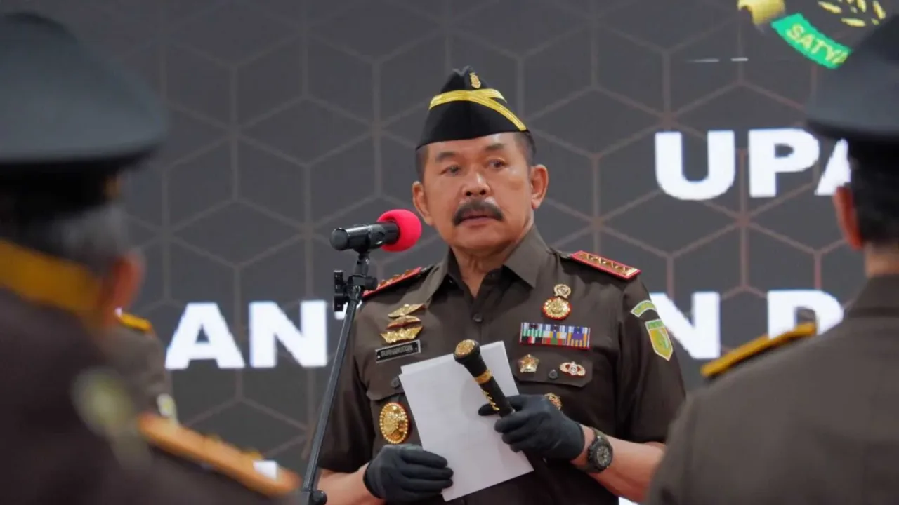 Jaksa Agung Lantik Kajati dan Eselon II, Begini Pesannya