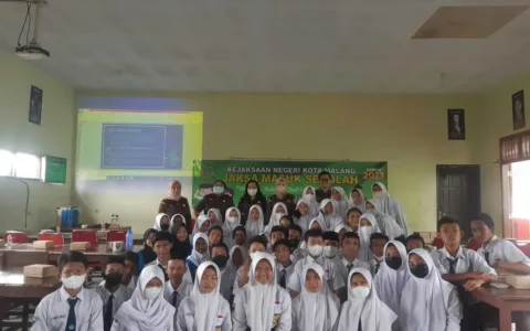 GAS, Jaksa Masuk Sekolah di SMPN 16 Kota Malang