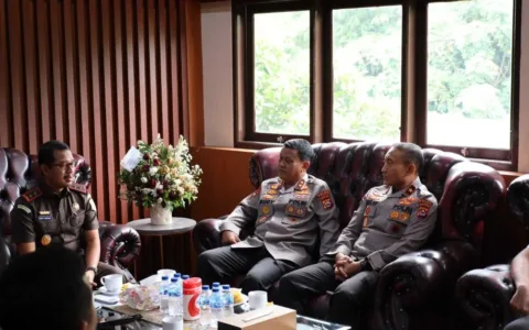 Kapolda Banten Kunjungi Kajati, Ternyata Ini Pembahasannya