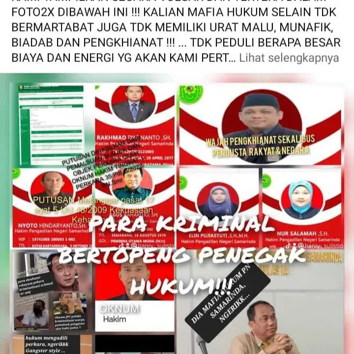 Pelapor Menuntut Polri Basmi Mafia Hukum, Rakyat Berpartisipasi