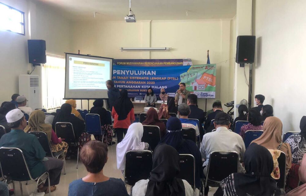 Bpn Gandeng Kejari Kota Malang Dalam Program Ptsl