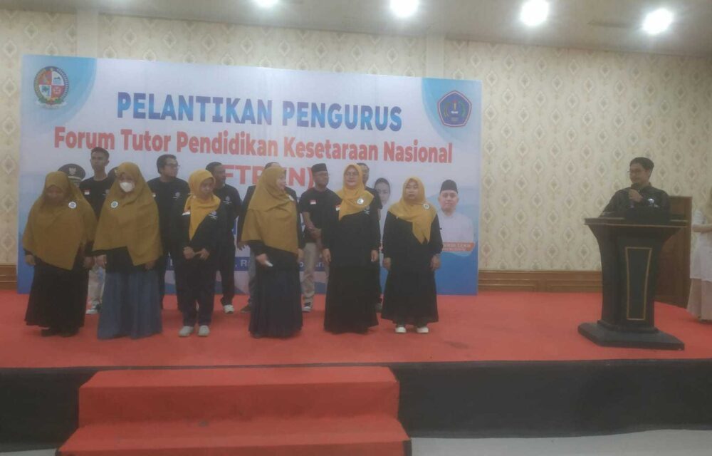 Pelantikan Pengurus Forum Tutor Pendidikan Kesetaraan Nasional (Ftpkn) Kabupaten Deli Serdang