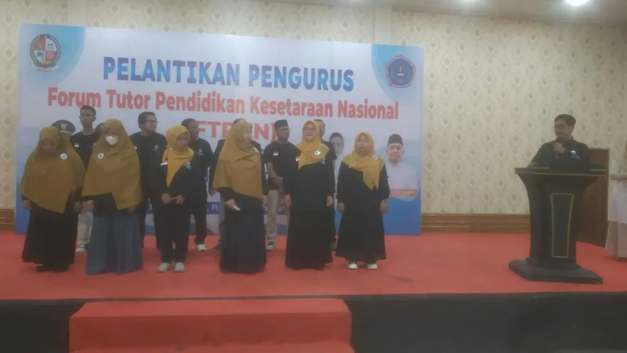Pelantikan Pengurus Forum Tutor Pendidikan Kesetaraan Nasional (FTPKN) kabupaten deli serdang