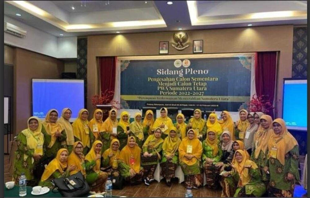 Nur Rahma Amini Dan Yuniar R. Yoga Pimpinan Pwa Sumut 2022-2027