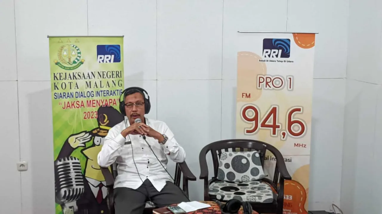 Kejari Kota Malang Laksanakan Podcast Jaksa Menyapa, Ternyata Ini Manfaatnya