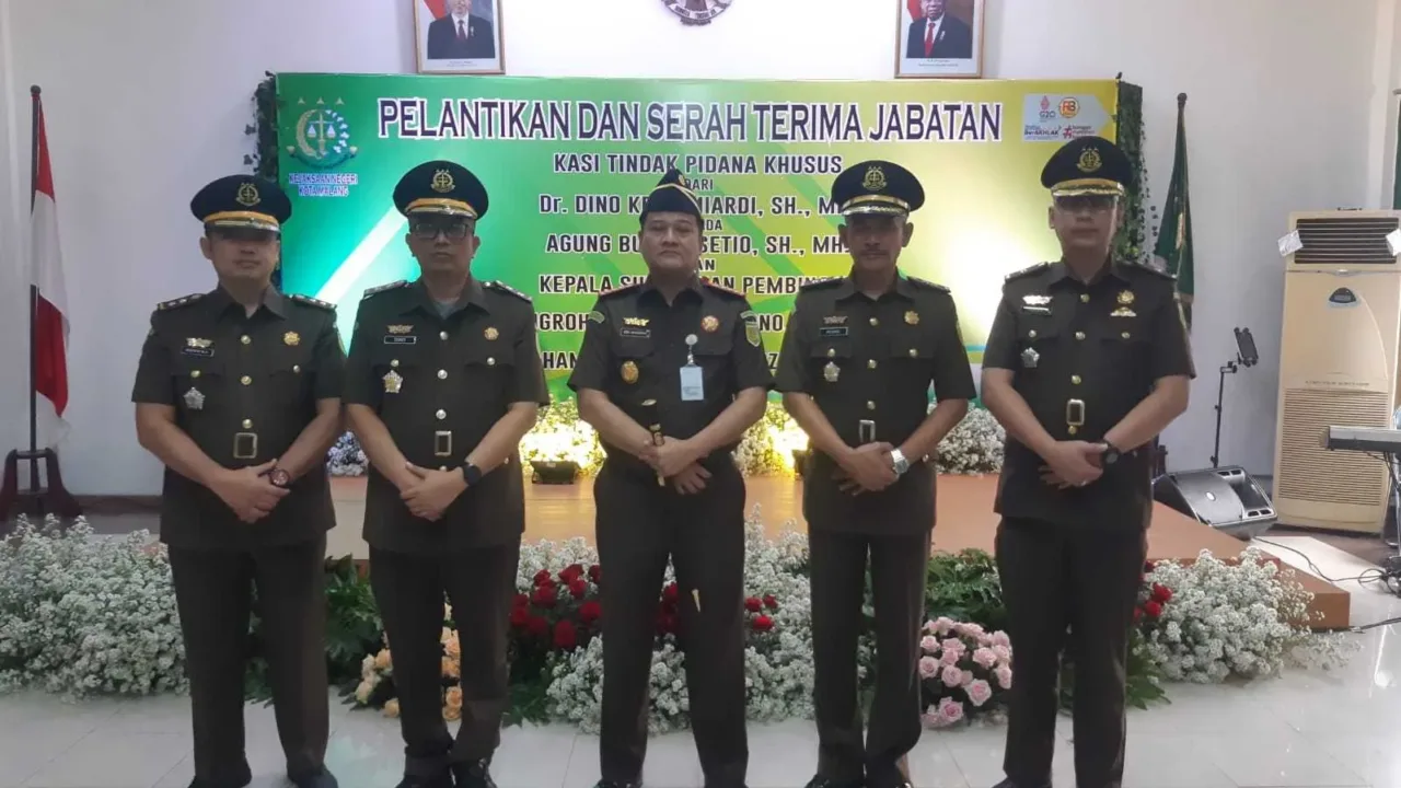 Kajari Kota Malang Pimpin Sertijab Kasi Pidsus dan Kasubagbin, Begini Pesannya