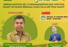 Radio (Komersial) Umsu. Akan Siarkan Langsung  Muswil Ke-13 Muhammadiyah-Aisyiyah 