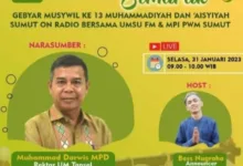 Radio (Komersial) UMSU. Akan Siarkan Langsung  Muswil Ke-13 Muhammadiyah-Aisyiyah 