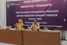 Dinkes Kabupaten Tangerang Perketat Dan Edukasi Keamanan Pangan Pada Irtp