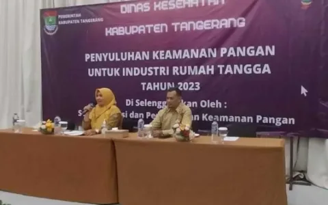 Dinkes Kabupaten Tangerang Perketat dan Edukasi Keamanan Pangan Pada IRTP