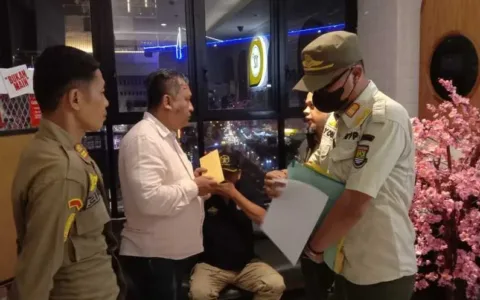 Satpol PP Tindak Tempat Hiburan Malam Yang Masih Beroperasi Dibulan Ramadhan