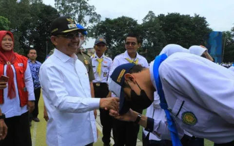 Sachrudin Berharap PMR Ikut Andil Dalam Penanggulangan Kebencanaan