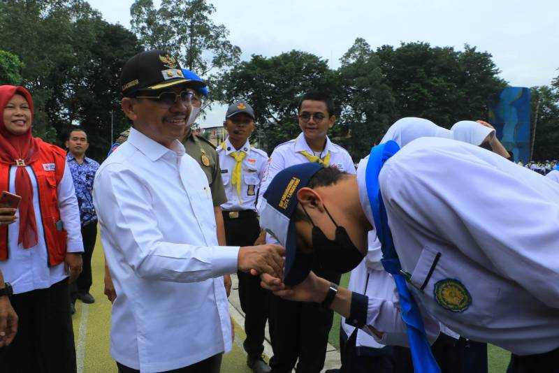 Sachrudin Berharap Pmr Ikut Andil Dalam Penanggulangan Kebencanaan