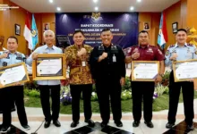 Kemenkumham Jabar Raih Dwi Warna Treasury Award DJPB Tahun 2022