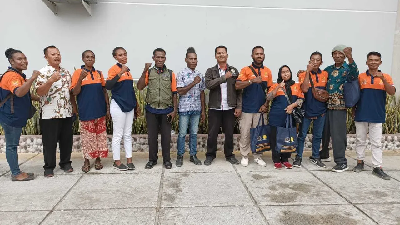 Keren FKDB Kembali Hadir Dipapua, Jadi Pembicara Bimtek Tanaman dan Pangan