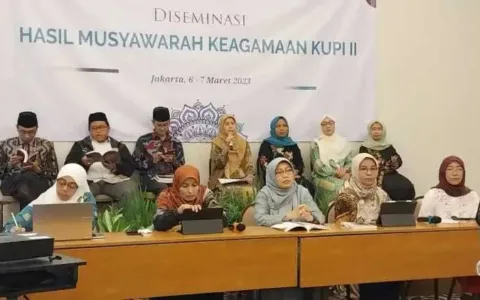 Begini Hasil Kongres Ulama Perempuan Indonesia 202