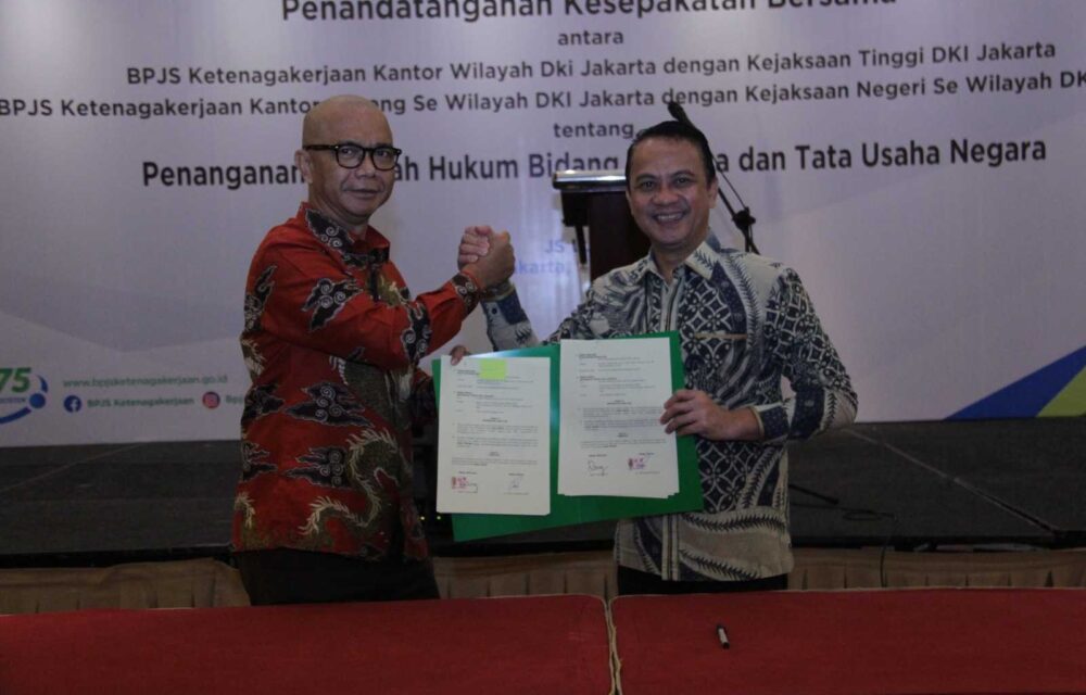 Gas, Kejati Dki Berikan Pendampingan Hukum Ke Bpjs Ketenagakerjaan