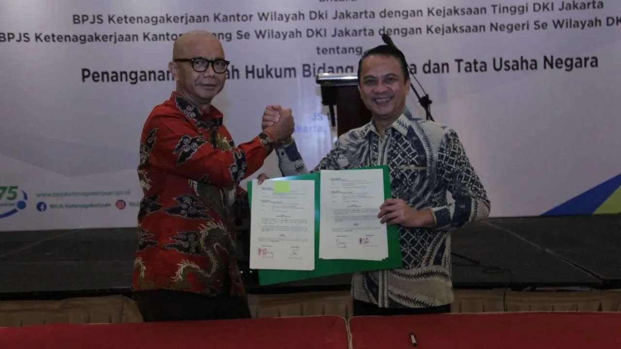 GAS, Kejati DKI Berikan Pendampingan Hukum ke BPJS Ketenagakerjaan