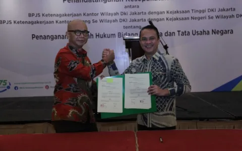 GAS, Kejati DKI Berikan Pendampingan Hukum ke BPJS Ketenagakerjaan
