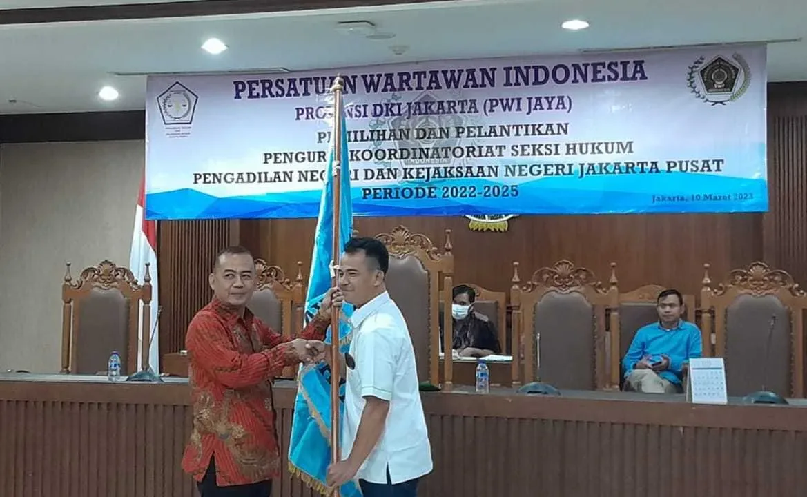 SAH, Ketua PWI Seksi Hukum PN dan Kajari Jakpus 2022-2025