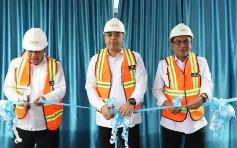 Bupati Zaki Resmikan Bangunan Reservoir dan Pompa Booster Wilayah V