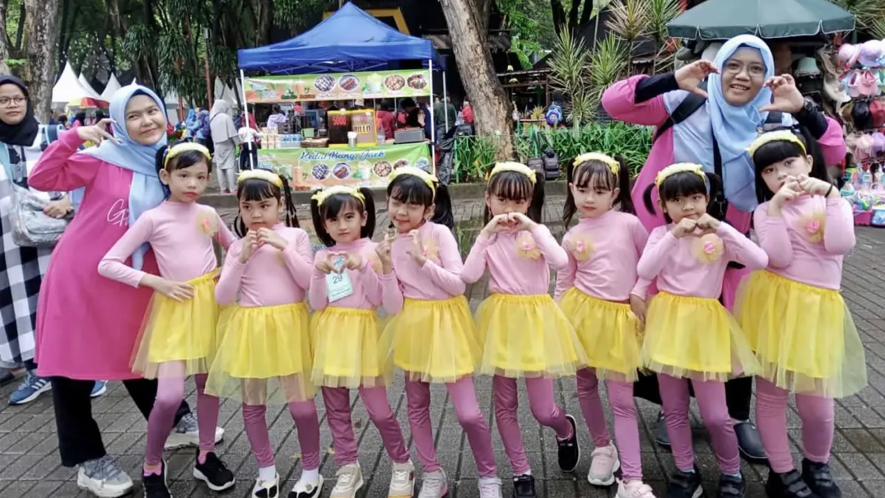 2.700 Anak PAUD Jakarta Pusat Ikuti Kegiatan PORSENI Se-DKI Jakarta
