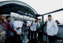 Oif Umsu Fasilitasi Pemantauan Hilal Pemerintah Kota Medan