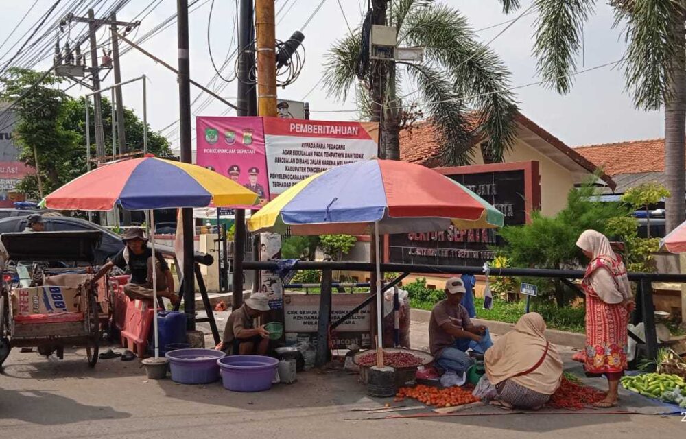 Bulan Mei Mendatang Para Pedagang Dibahu Jalan Sepatan Bakal Ditertibkan