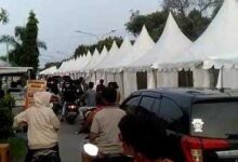 Gawat Bazar Di Jalan Umum Teluknaga Jadi Sorotan