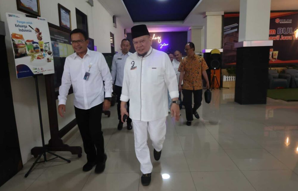 Kunjungi Bulog Jatim, Ketua Dpd Ri Cek Kesiapan Distribusi Beras Jelang Lebaran