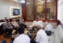 Polda Banten Terima Kunjungan Audensi ASDP Merak, Begini Pembahasannya