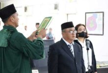 Walikota Hadiri Pelantikan Paw Anggota Dprd Tanjung Balai
