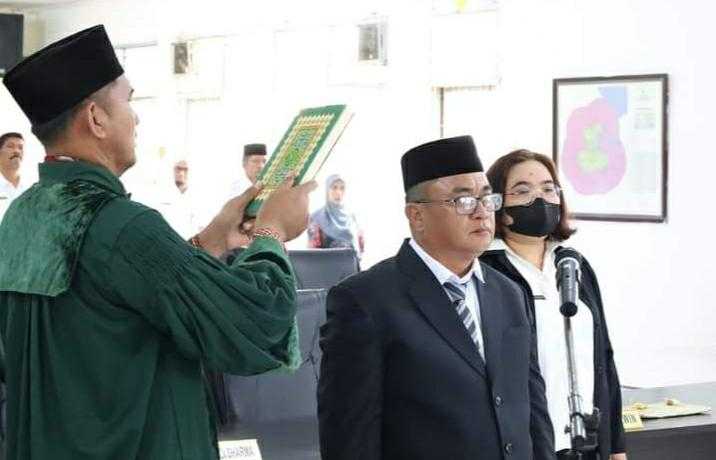 Walikota Hadiri Pelantikan Paw Anggota Dprd Tanjung Balai