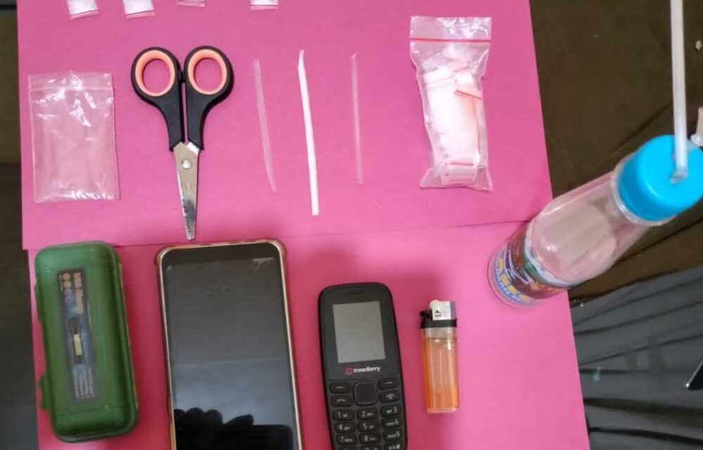 Personil Polsek Tambusai Ringkus Dua Pria Terbukti Bawa Sabu Seberat 1.82 Gram