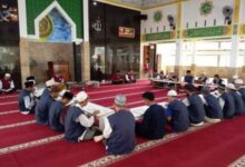 Warga Binaan Rutan Kelas I Depok Isi Dengan Baca Al-Quran