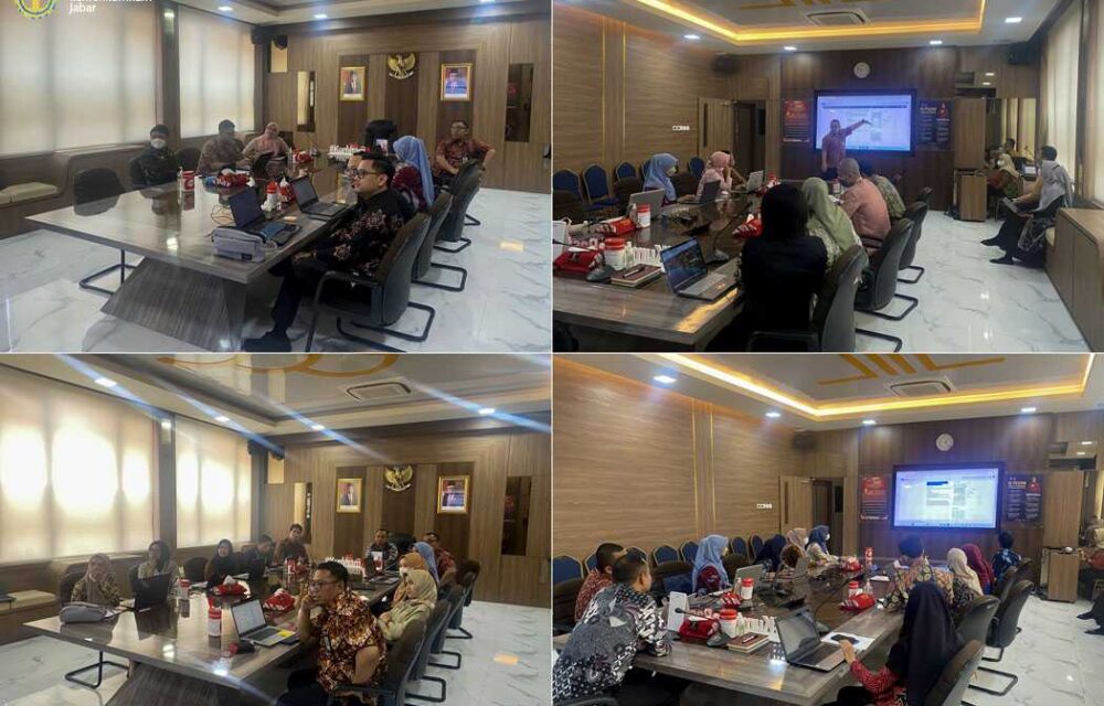 Kanwilkumham Jabar Laksanakan Kegiatan Konsinyering Penilaian Lke Satuan Kerja