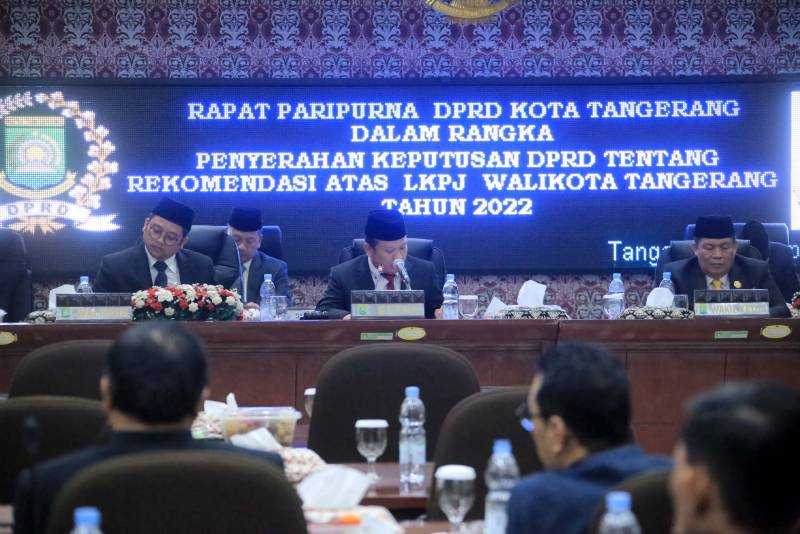 Wali Kota Terima Rekomendasi Dprd Atas Lkpj Tahun 2022