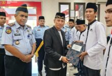 Kadivpas Kanwilkumham Jabar (Kusnali) Hadiri Rangkaian Kegiatan Idul Fitri Di Lapas Kelas Ii A Subang