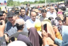 Bupati Zaki Hadiri Pasar Murah Ramadhan Bareng Menteri Dan Relawan