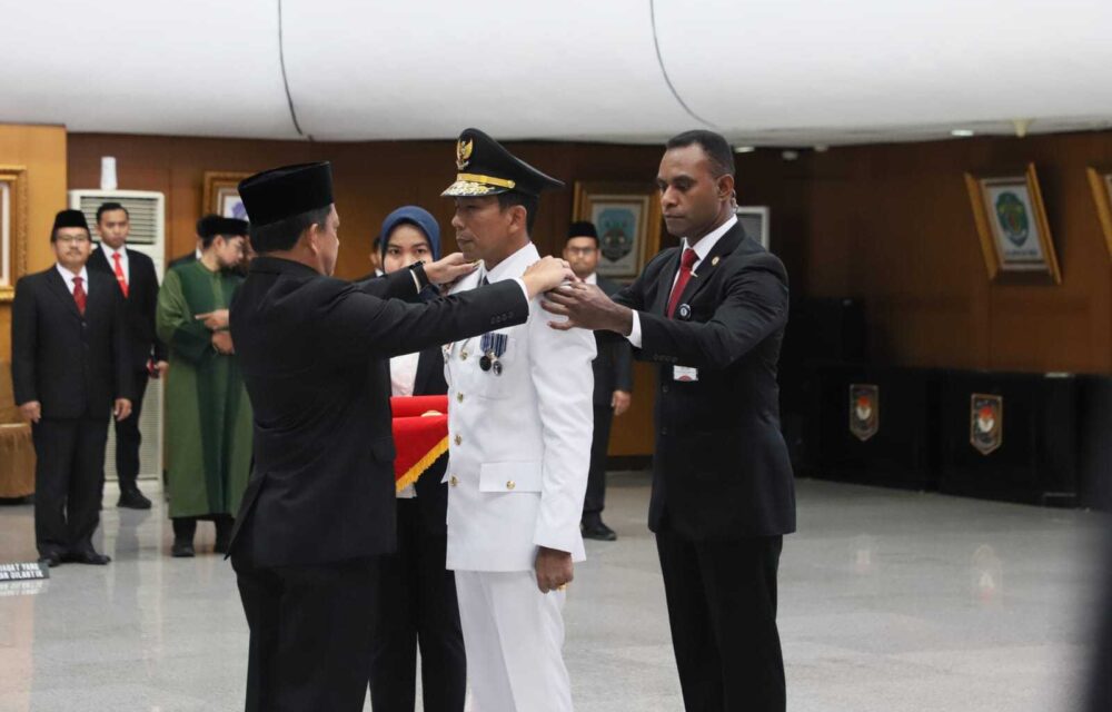 Mendagri Tito Lantik Suganda Pandapotan Pasaribu Jadi Pj Gubenur Babel