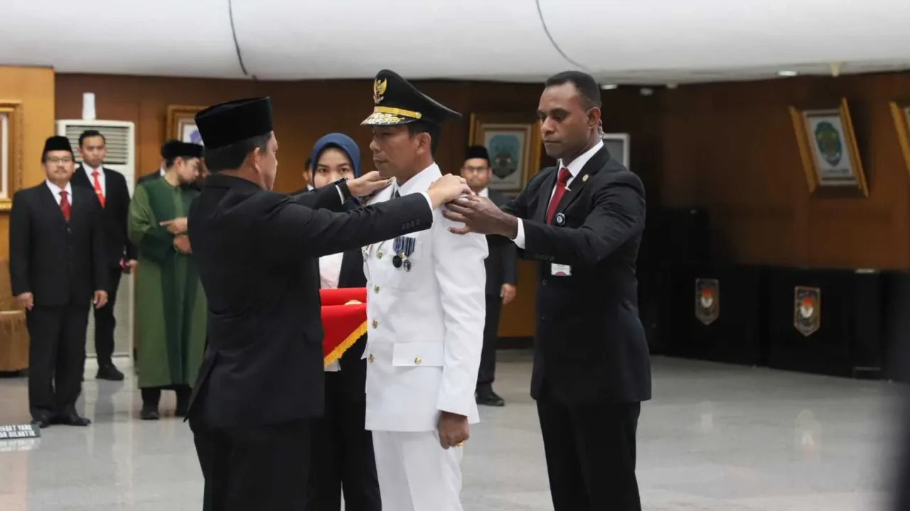 Mendagri Tito Lantik Suganda Pandapotan Pasaribu Jadi Pj Gubenur Babel