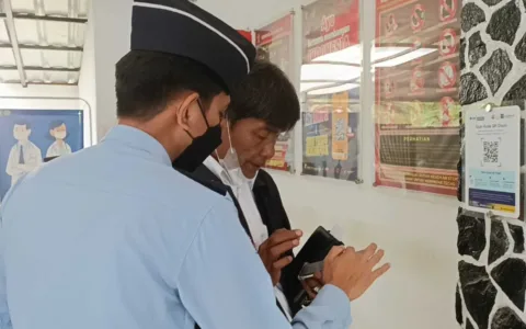 Rutan Kelas 1 Bandung Laksanakan Kunjungan Advokat Berbasis Digital
